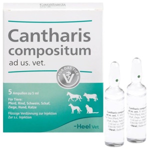 CANTHARIS COMPOSITUM ad us.vet.Ampullen Produktbild