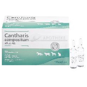 CANTHARIS COMPOSITUM ad us.vet.Ampullen Produktbild