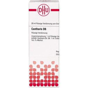 CANTHARIS D 6 Dilution Produktbild