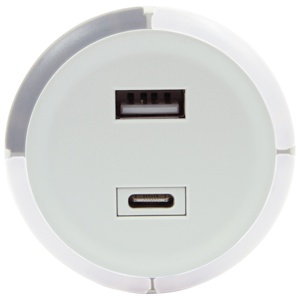CAPiDi USB A+C Säkerhetstimer Vit produkt bild