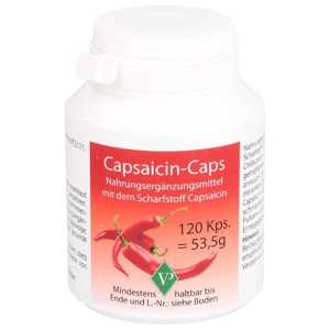 CAPSAICIN Caps 120 St Kapseln Produktbild