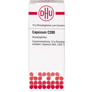CAPSICUM C 200 Globuli Produktbild