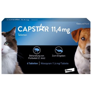 CAPSTAR 11,4 mg Tabletten f.Katzen/kleine Hunde Produktbild