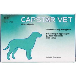 Capstar Vet til hunde over 11 kg 6 tabletter produktbillede