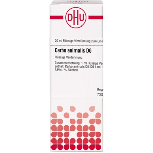 CARBO ANIMALIS D 6 Dilution Produktbild
