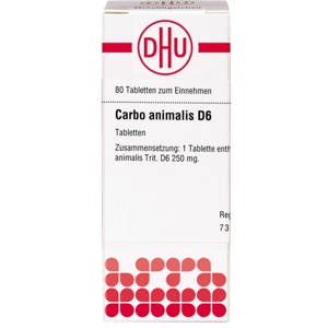 CARBO ANIMALIS D 6 Tabletten Produktbild