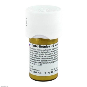 CARBO BETULAE D 6 Trituration Produktbild