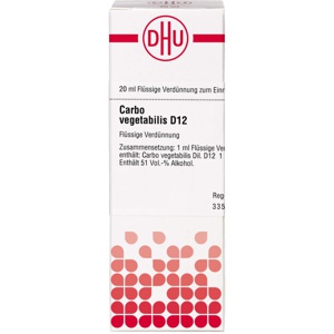 CARBO VEGETABILIS D 12 Dilution Produktbild