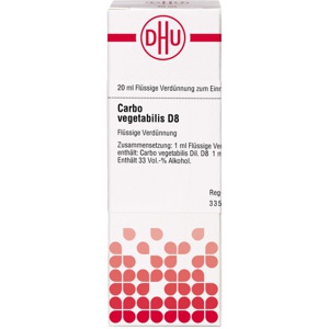 CARBO VEGETABILIS D 8 Dilution Produktbild