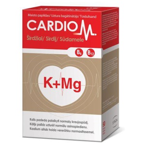 CardioM K+Mg tabletid N50 toote pilt