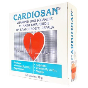 Cardiosan südame tabletid N60 toote pilt