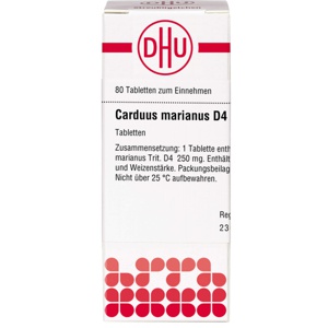 CARDUUS MARIANUS D 4 Tabletten Produktbild
