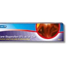 Care+ Ibuprofen Gel 5% w/w 50g product image
