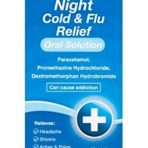 Care Night Cold & Flu Relief Oral Solution 200ml product image