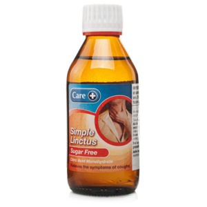 Care + Simple Linctus Sugar Free product image