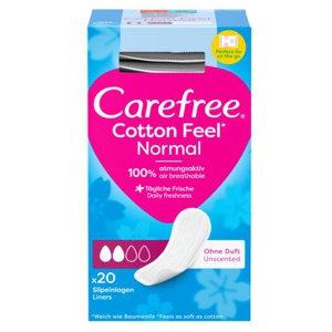 Carefree Cotton Unscented Pantyliners product image