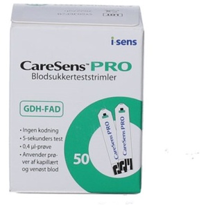 CareSens Pro teststrimler - 50 stk. produktbillede