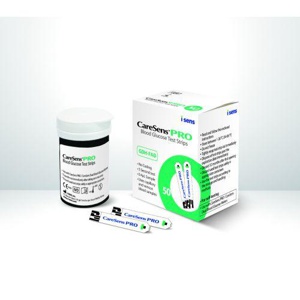 Caresens Pro veresuhkru testribad glükomeetrile N50 toote pilt