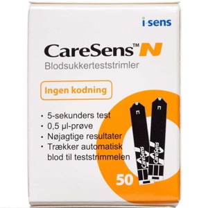 CareSens Teststrimler produktbillede