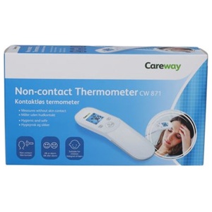 Careway Kontaktløs Termometer 1 stk produktbillede