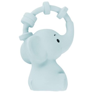 Carlo Baby Bit/badleksak - ljusblå elefant Bitleksak 1 st produkt bild
