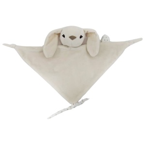 Carlo Baby Kaninsnutte med gripdetaljer Beige produkt bild