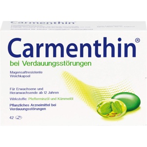 CARMENTHIN bei Verdauungsstörungen msr.Weichkaps. Produktbild