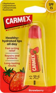 Carmex Strawberry Lip Balm Tube produkt bild