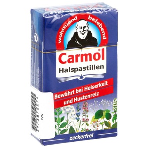 Carmol Halspastillen Produktbild