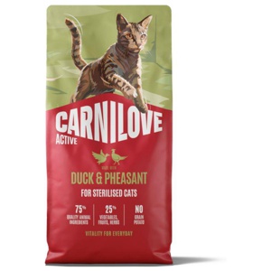 Carnilove Active Adult Sterilised mit Ente & Fasan Produktbild