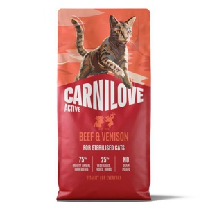Carnilove Active Adult Sterilised mit Rind und Wildfleisch Produktbild