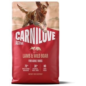 Carnilove Active Dog Adult All Breeds Lamb & Wild Boar torrfoder för hund 4 kg produkt bild