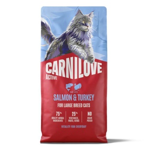 Carnilove Active Large Cat mit Lachs und Pute Produktbild