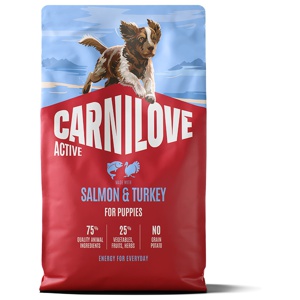 Carnilove Active Puppy med lax och kalkon - 12 kg produkt bild
