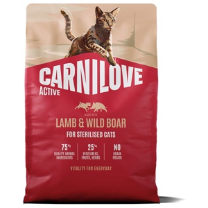 Carnilove Cat Active Sterilised Lamb & Wild Boar Torrfoder till Katt produkt bild