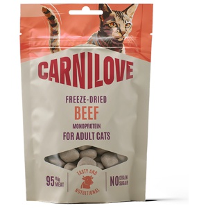 Carnilove Cat Freeze Dried Beef 40 g produkt bild