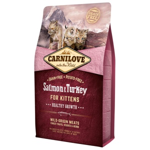 CARNILOVE Feline Kitten Salmon PAVO 2 kg produkt bild