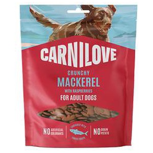 Carnilove Crunchy Snack, Mackerel & Rasberry - 200 g. produktbillede