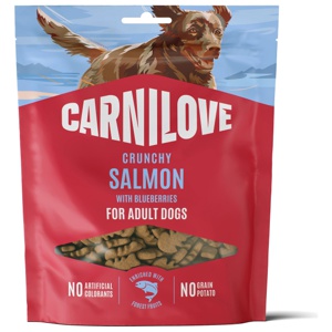 Carnilove Dog Crunchy Snack Salmon with Blueberries 200 g produkt bild