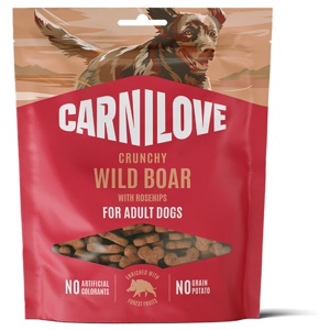 Carnilove Dog Crunchy Snack Wild Boar with Rosehips 200 g produkt bild