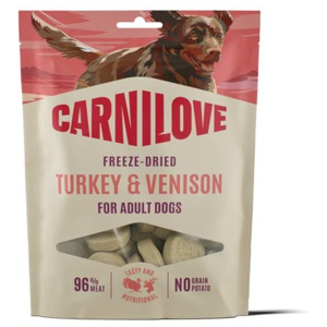 Carnilove Dog Freeze Dried Turkey & Venison 60 g produkt bild