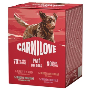 Carnilove Dog i Paté 4 x 300 g produktbillede