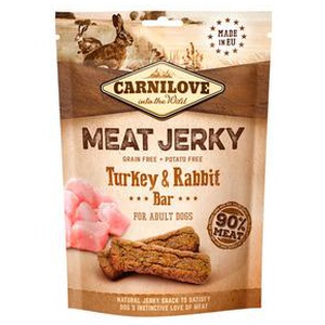 Carnilove Jerky Turkey & Rabbit Bar - 100 g. produktbillede