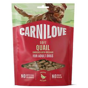 Carnilove Semi Moist Snack Vagtel - 200 g produktbillede