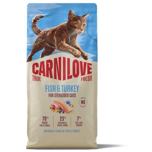 Carnilove True Fresh Adult Sterilised mit Fisch und Pute Produktbild