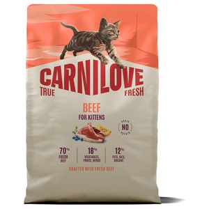 Carnilove True Fresh Cat Beef for Kittens 2 kg produkt bild