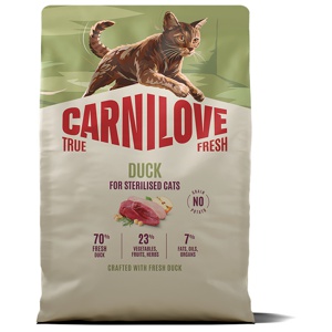 Carnilove True Fresh Cat Duck for Sterilised Adult All Breeds 2 kg produkt bild