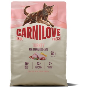 Carnilove True Fresh Cat Turkey for Sterilised Adult All Breeds 2 kg produkt bild