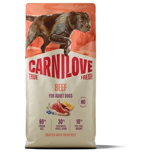 Carnilove True Fresh Dog Adult Beef Torrfoder till Hund produkt bild