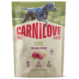 True Fresh Dog Duck for Adult Large Breeds 1,5kg produkt bild